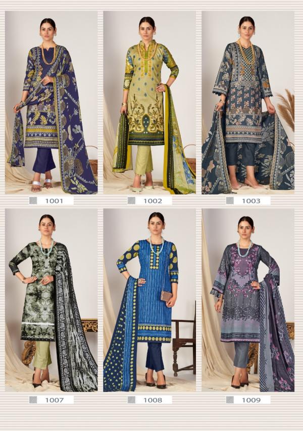 Kiana Fab Gulnaaz Vol-1Cotton Designer Exclusive Dress Material